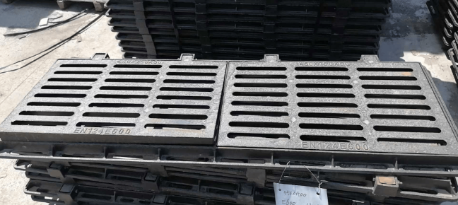 良庆球墨铸铁连体双篦展示