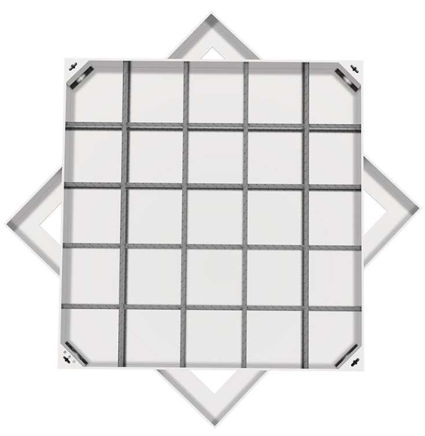 良庆不锈钢方井展示